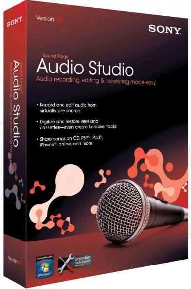 sony sound forge audio studio